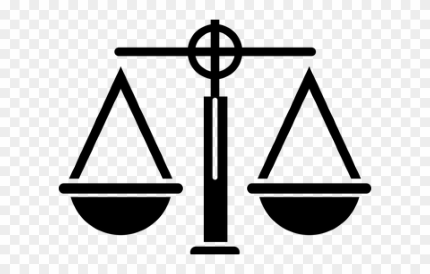 Gender equality black and. Scale clipart judicial branch