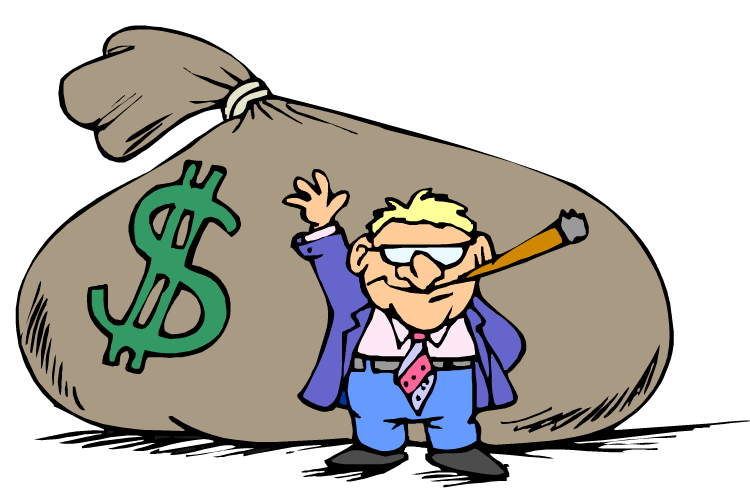 Scale clipart low salary. How to get rich