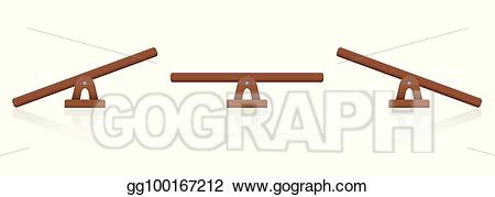 scale clipart seesaw