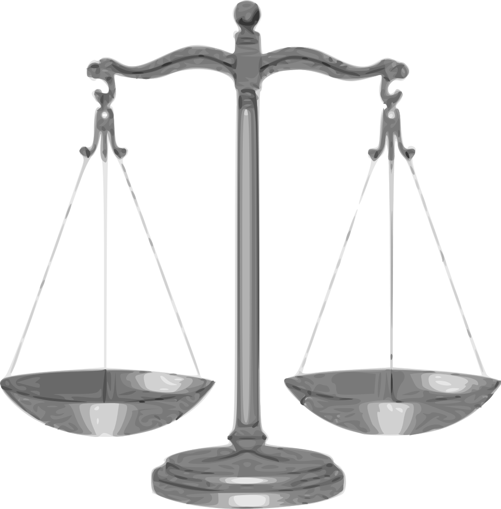 Scale clipart unbiased. Man arrested over burglary