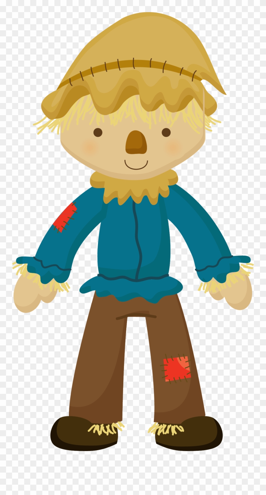 Scarecrow clipart baby. M gico de oz
