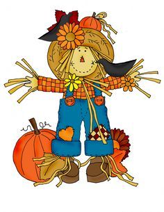 scarecrow clipart colored