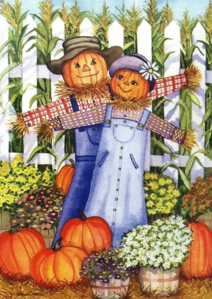 Scarecrow clipart couple. Rain or shine porch