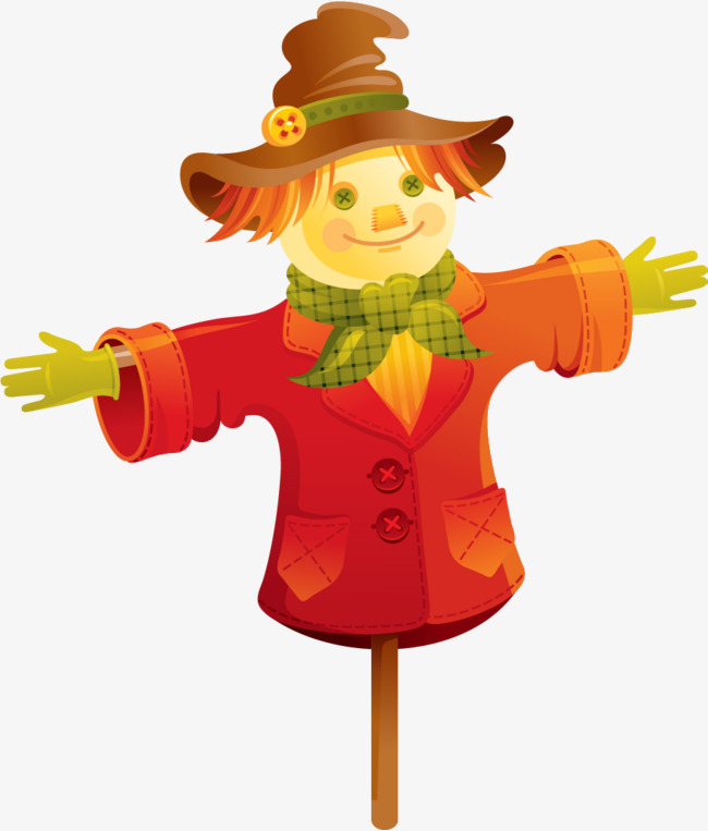 scarecrow clipart decoration