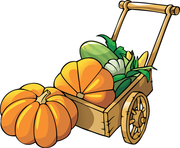 scarecrow clipart pumpkin