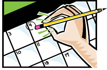 schedule clipart busy