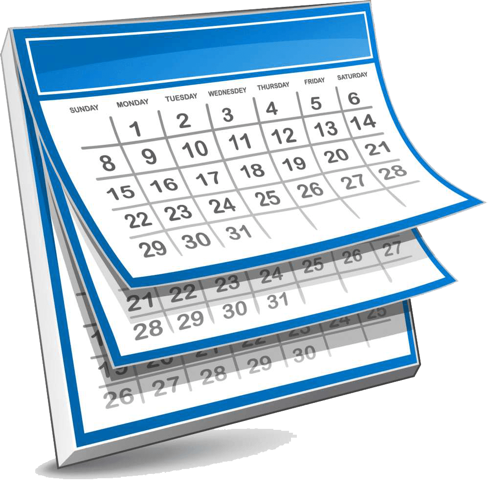 schedule clipart calendar year