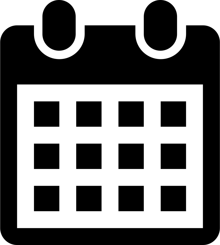 schedule clipart desk calendar