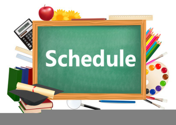 schedule clipart elementary