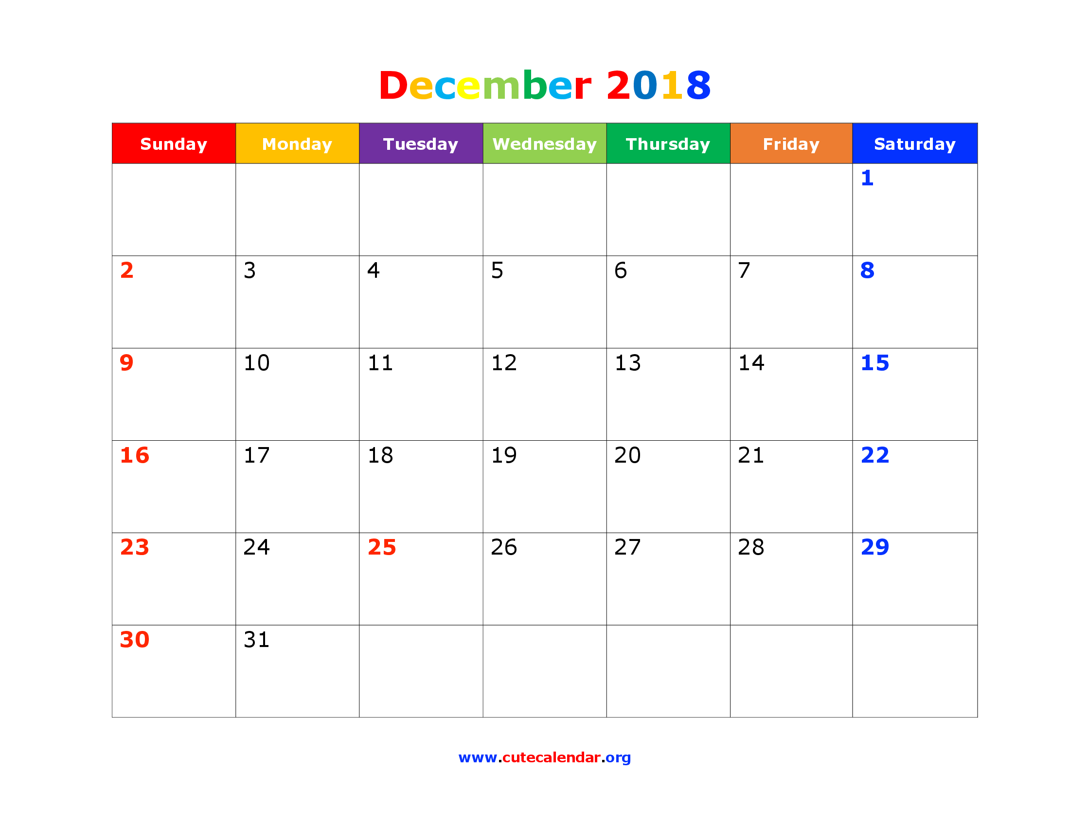 December calendar romeo landinez. Schedule clipart public holiday