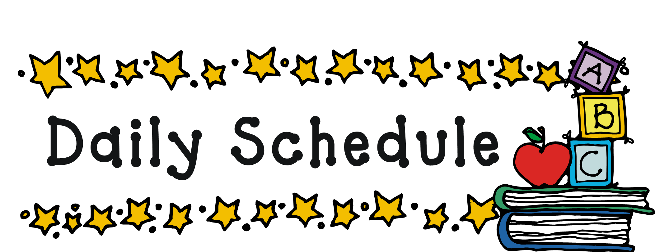 Schedule clipart school special. Bridgeport elementary class schedules
