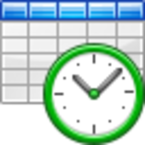 schedule clipart timetable