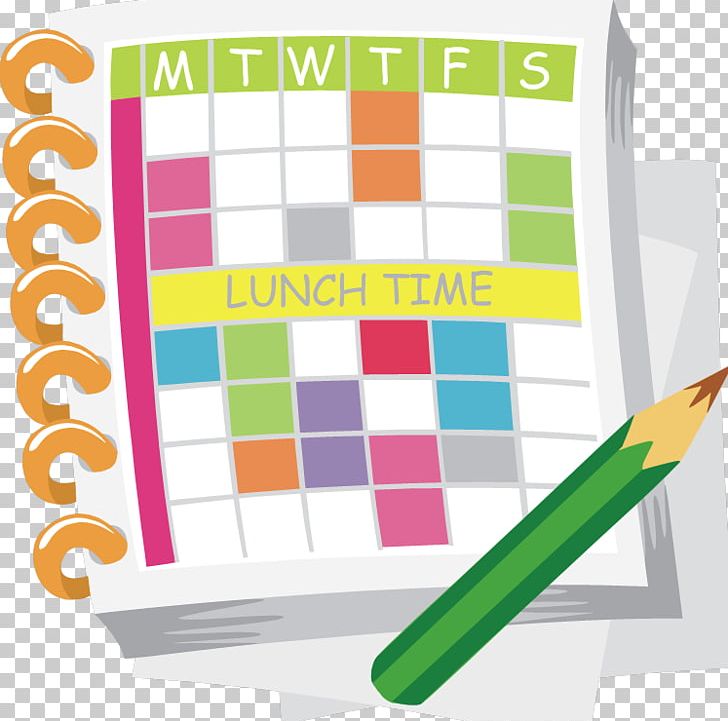 schedule clipart timetable