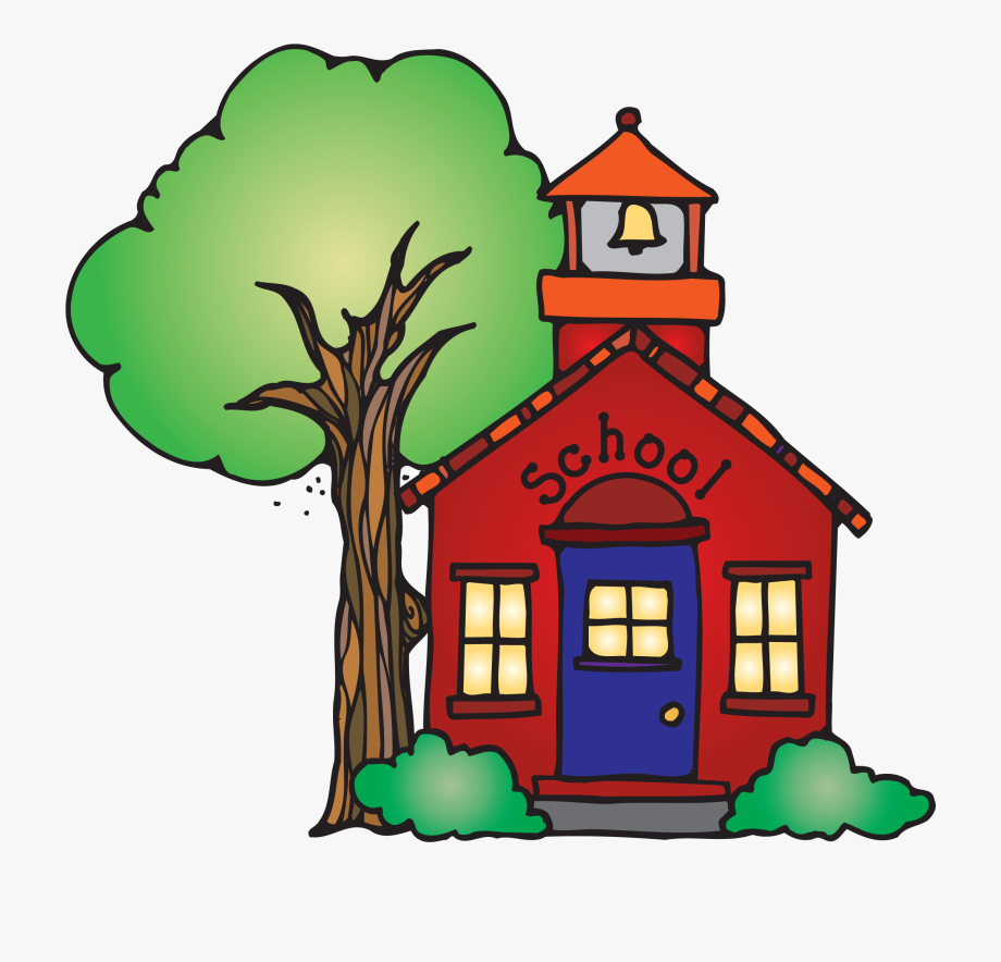 schoolhouse clipart apple