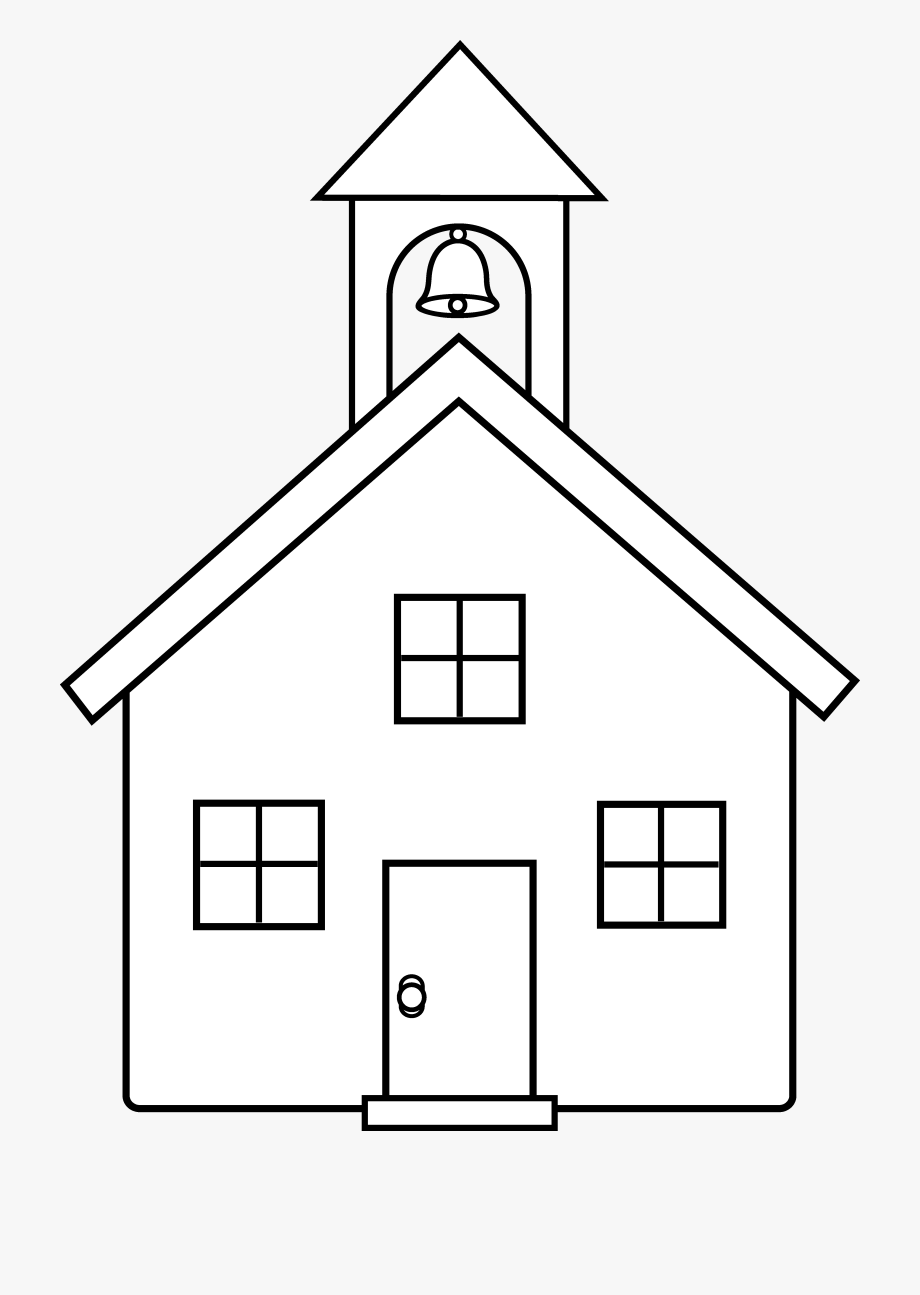 schoolhouse clipart old fashioned