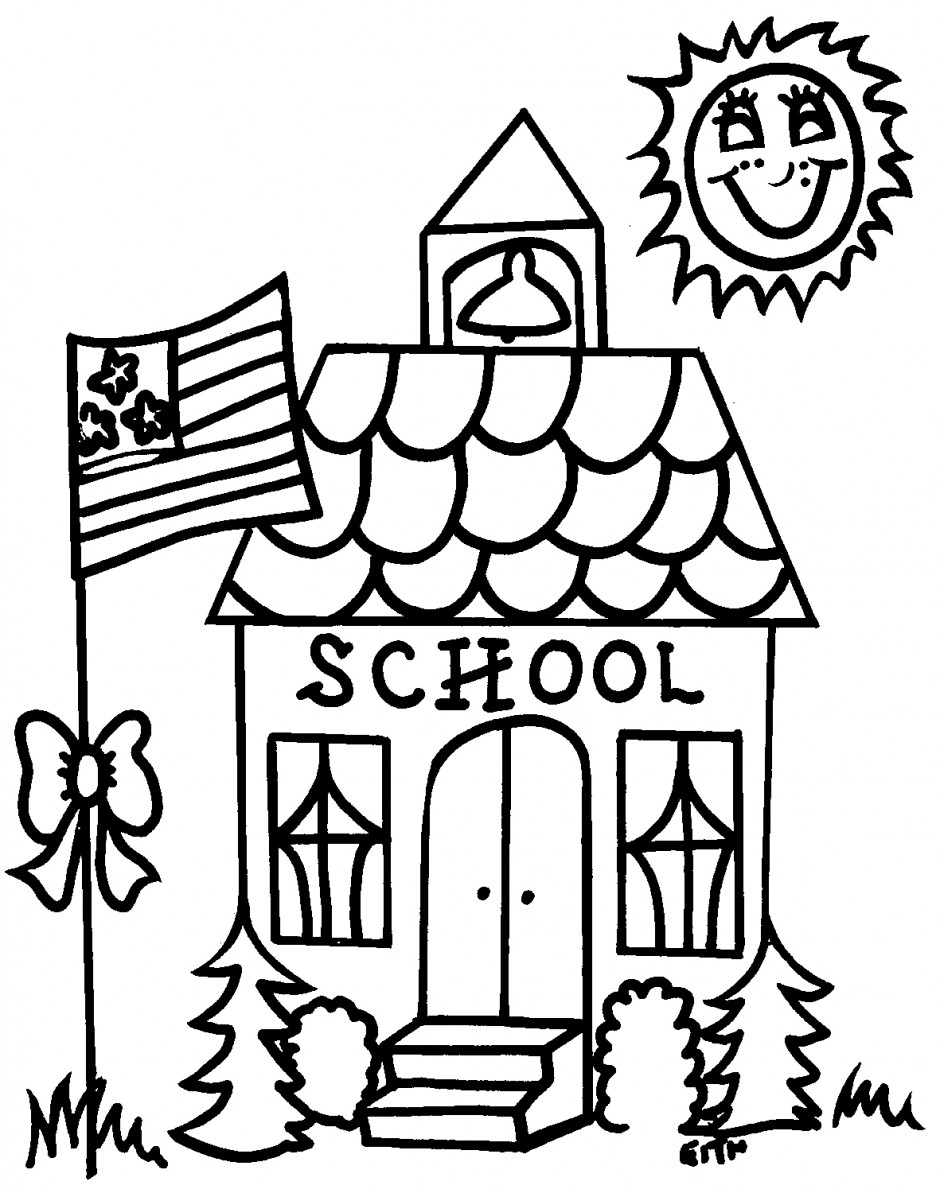 schoolhouse clipart preschool