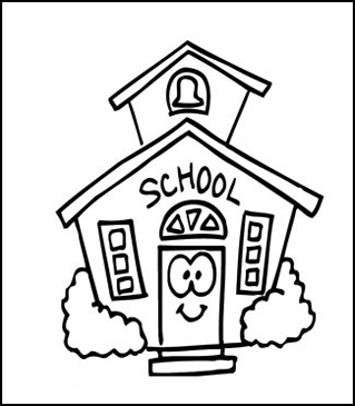 Clip art and images. Schoolhouse clipart printable