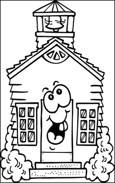 Clip art and images. Schoolhouse clipart printable