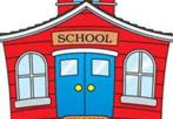 Elementary open house dates. Schoolhouse clipart school campus