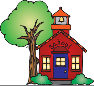 schoolhouse clipart vector