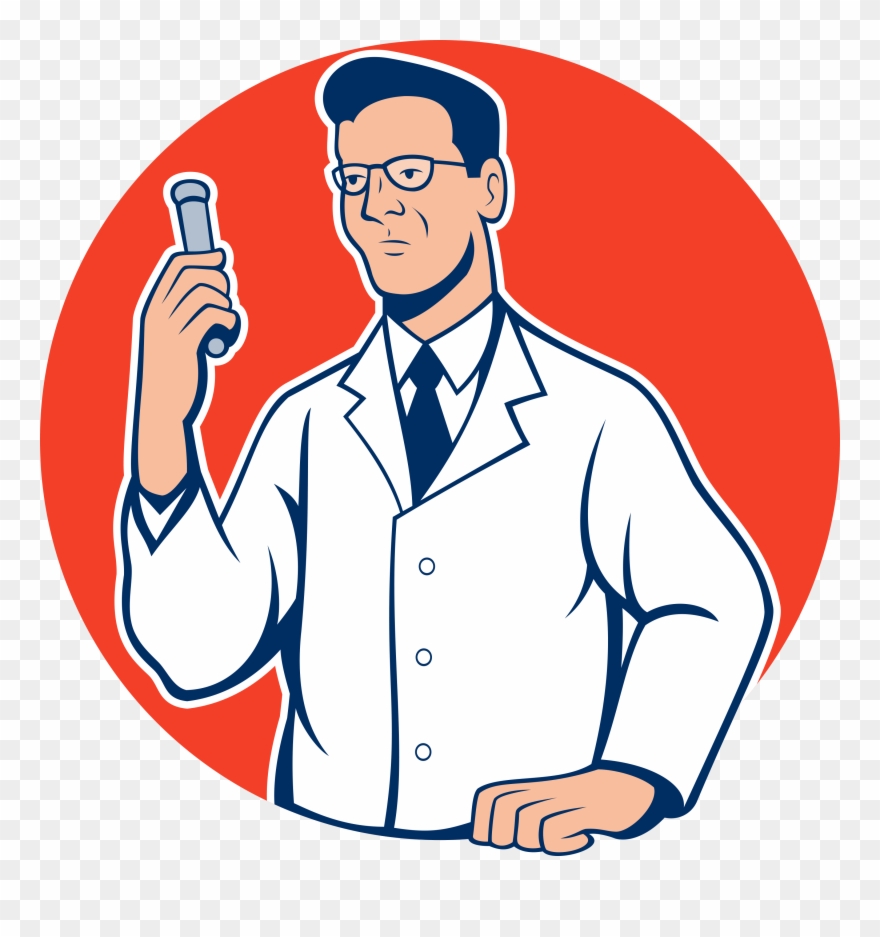 scientist clipart cure