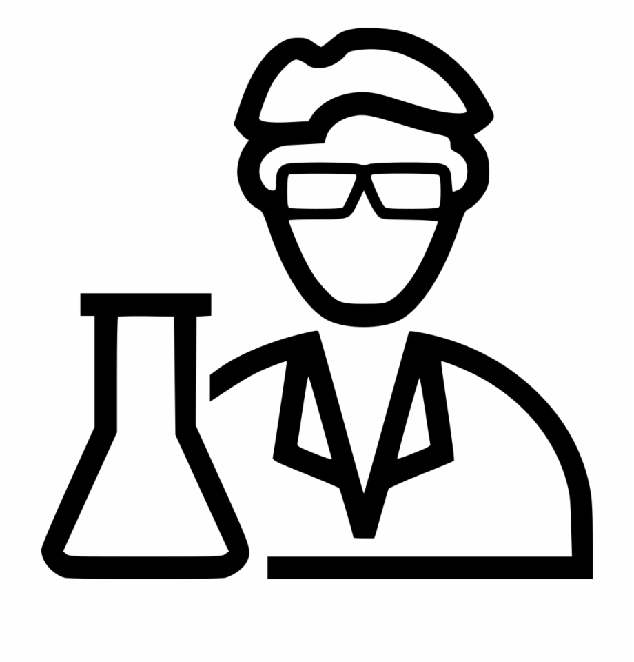 scientist clipart icon