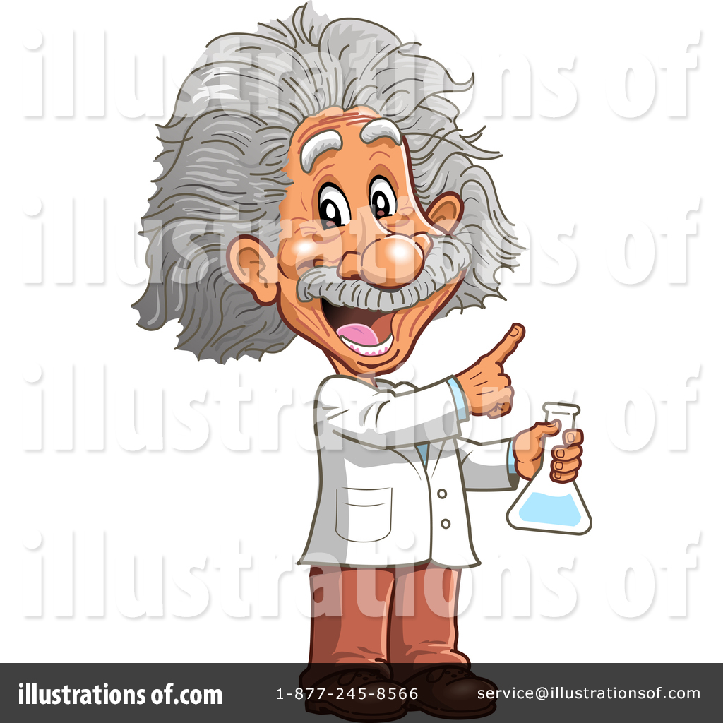 Scientist clipart illustration. By clip art mascots