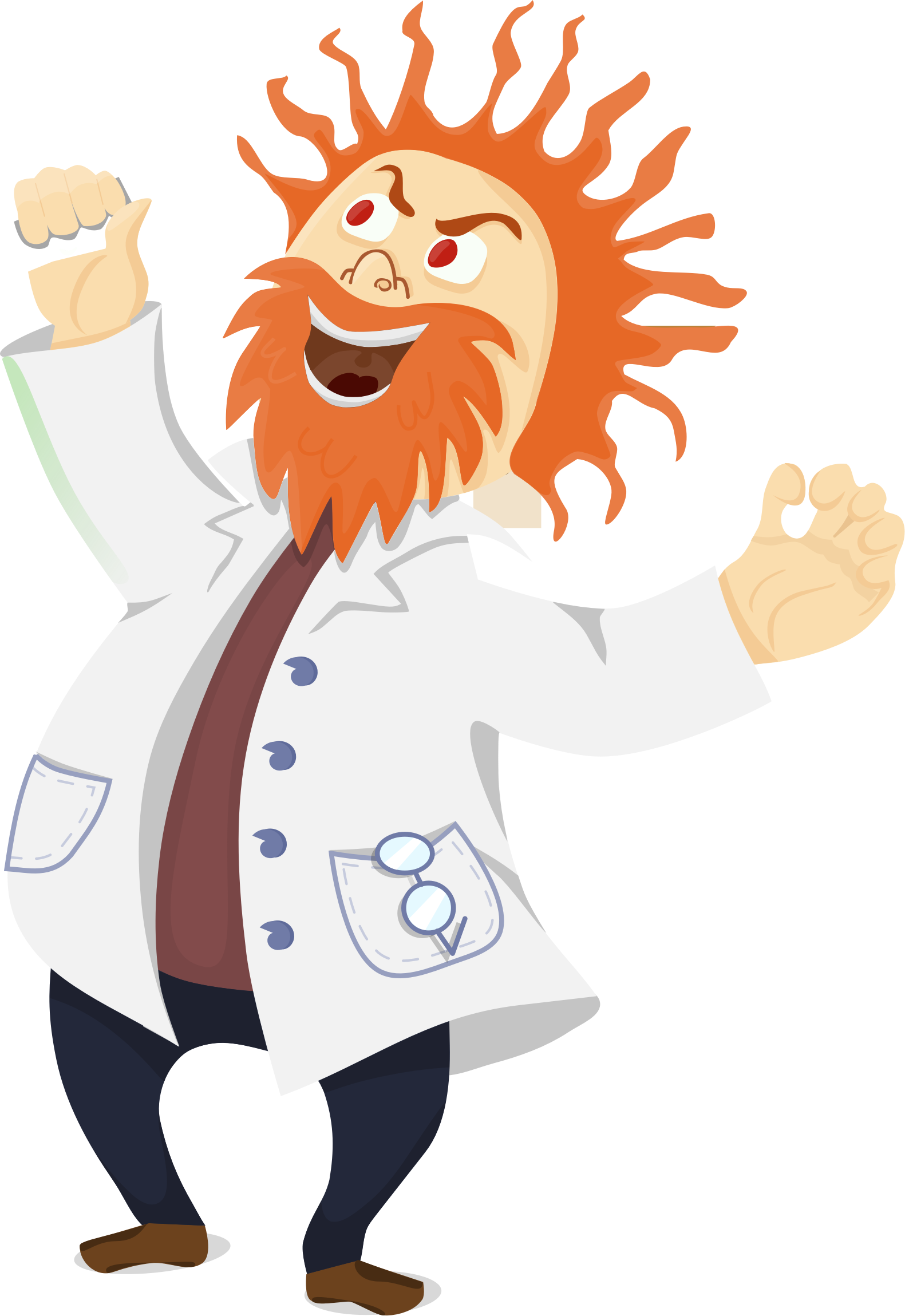 Scientist clipart professor. Images of mad spacehero