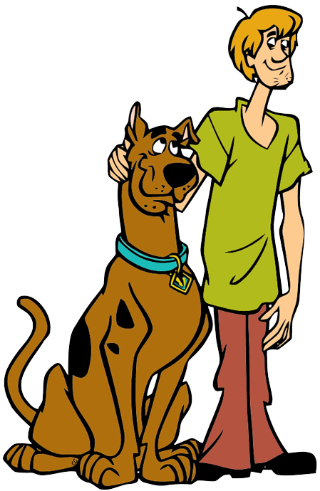 clipart face scooby doo