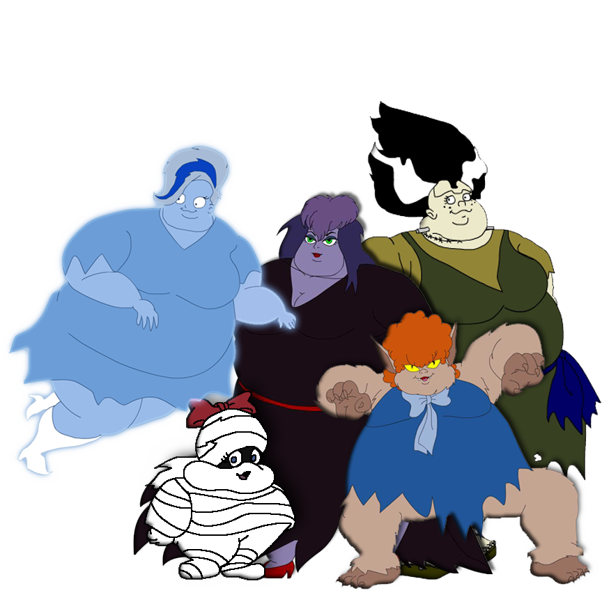 scooby doo clipart fat