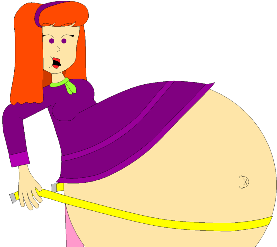 Daphne also has gained. Weight clipart gain weight