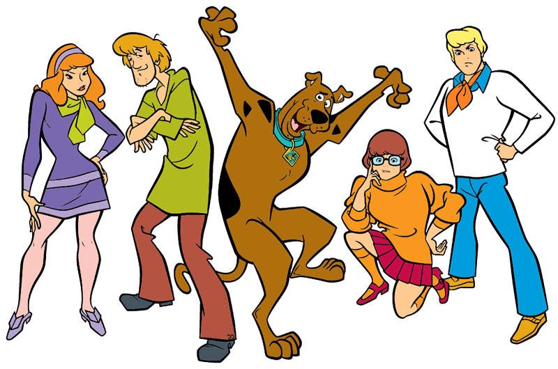 scooby doo clipart friend