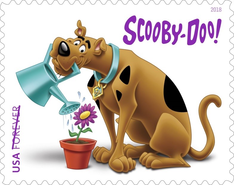 Forever stamp on sale. Scooby doo clipart letter