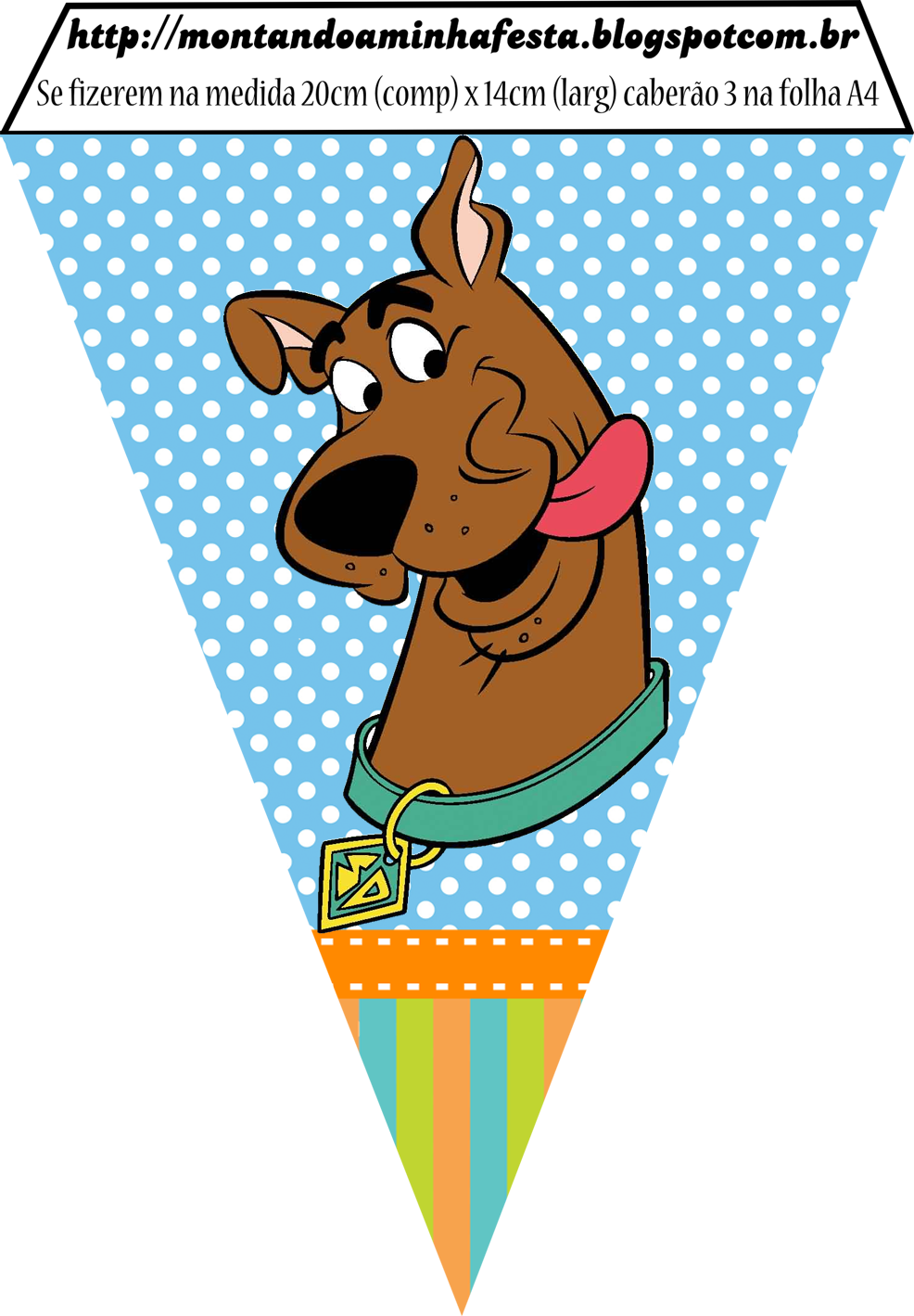 Scooby doo letter