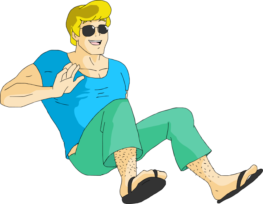 scooby doo clipart muscular