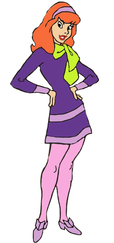 Scooby doo clipart mystery team. Daphne blake is a