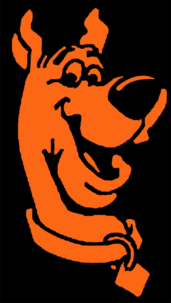 Scooby Doo Pumpkin Carving Template