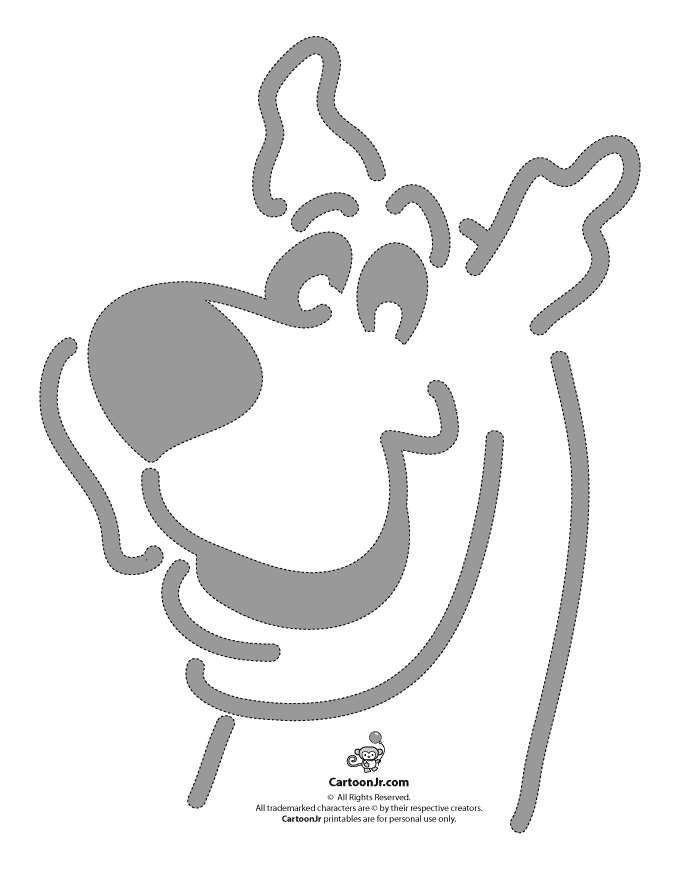 Scooby Doo Clipart Pumpkin Stencil Scooby Doo Pumpkin Stencil