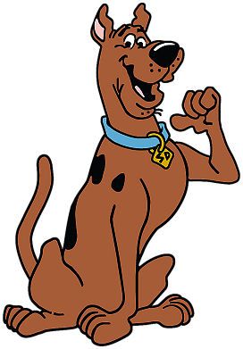 scooby doo clipart sketches