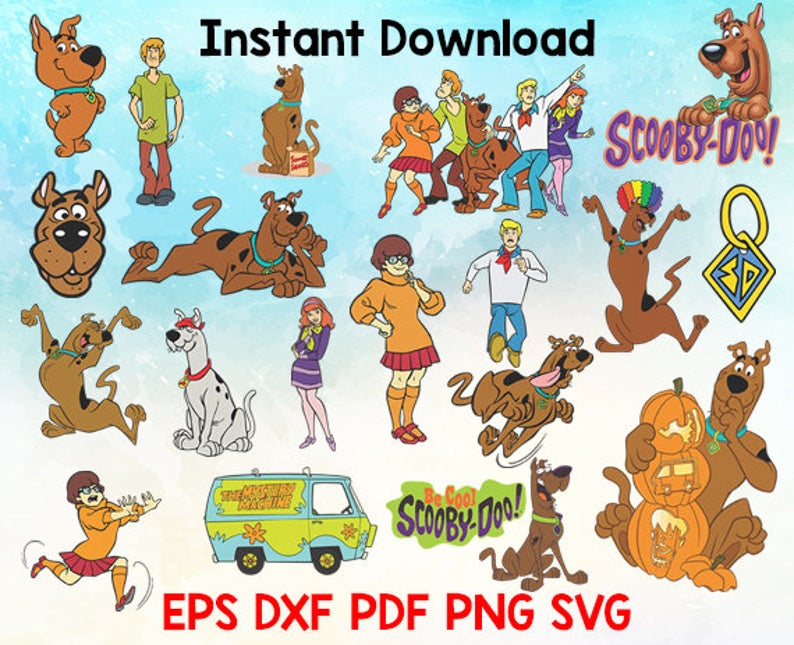 scooby doo clipart svg