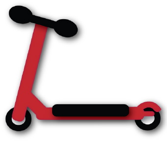 scooter clipart