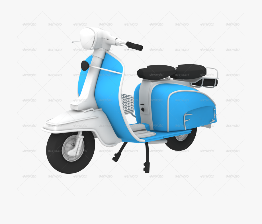 Scooter clipart blue object. D images png cliparts