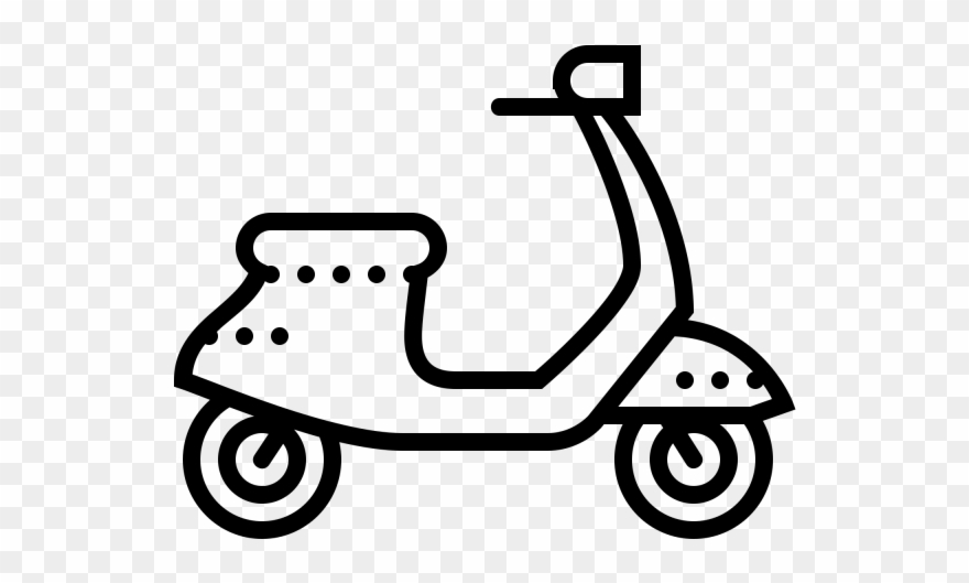 Scooter clipart drawing. Png download pinclipart 