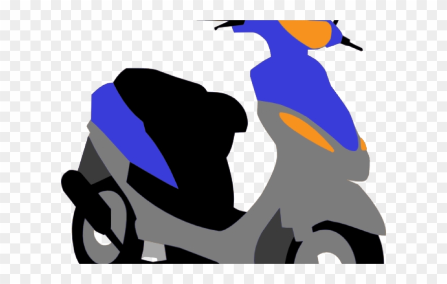 Scooter clipart scotter. Motorcycle moped clip art