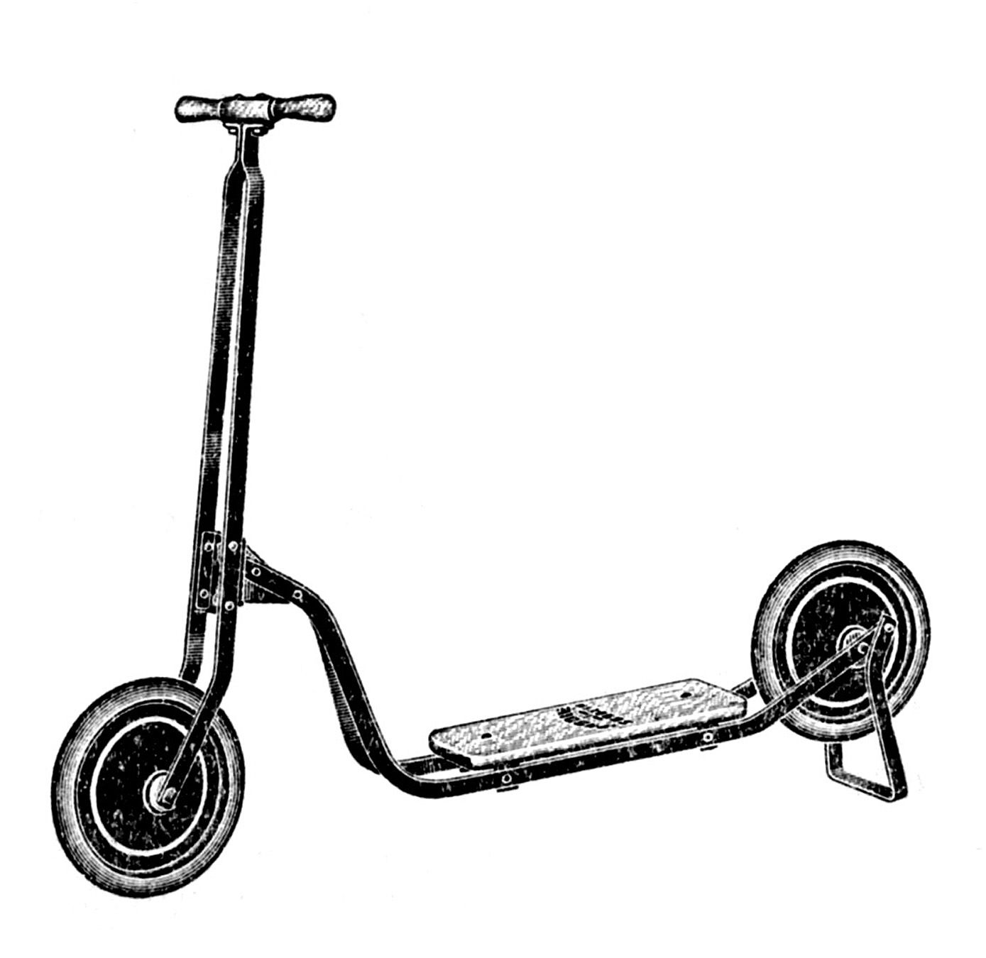 scooter clipart toy scooter