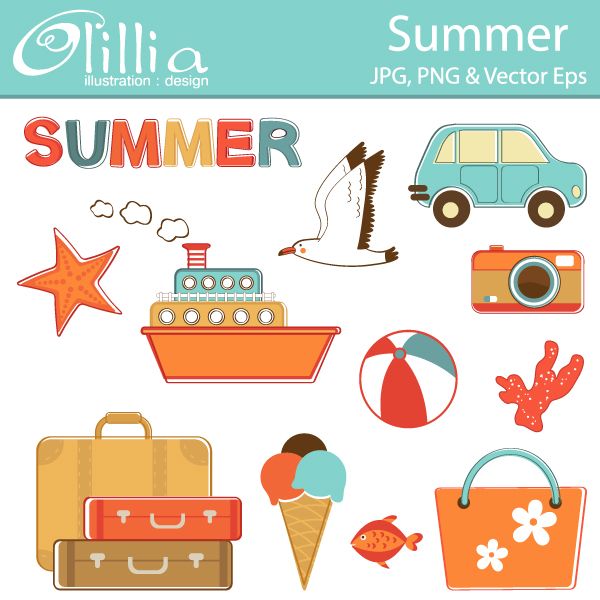 Scrapbook clipart summer. Is great for scrapbooking