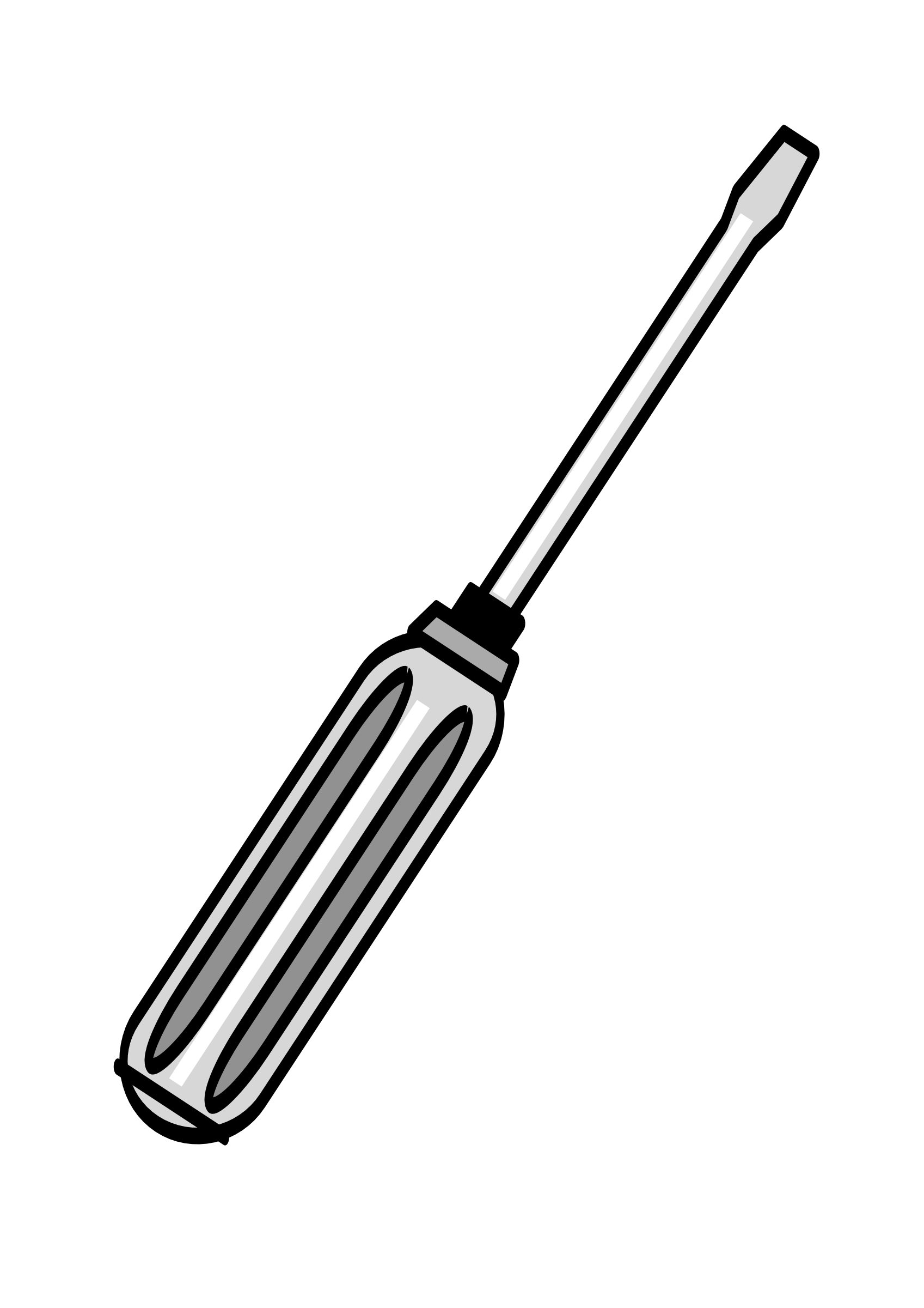 Screwdriver clipart black and white. Iss activity sheet p