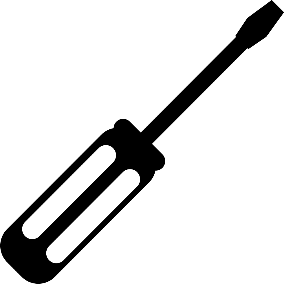 Svg png icon free. Screwdriver clipart hand tool