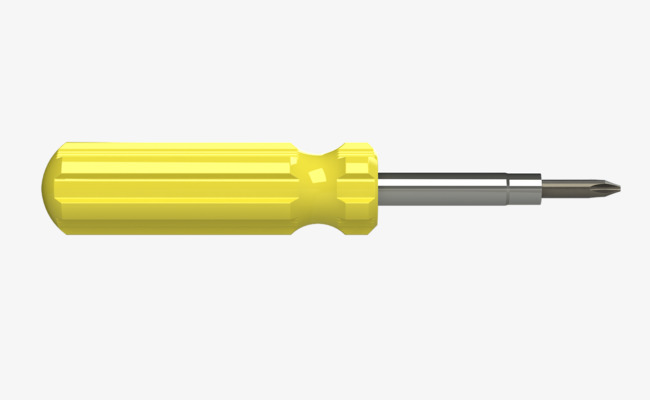 Screwdriver clipart phillips screwdriver. Yellow cro png images