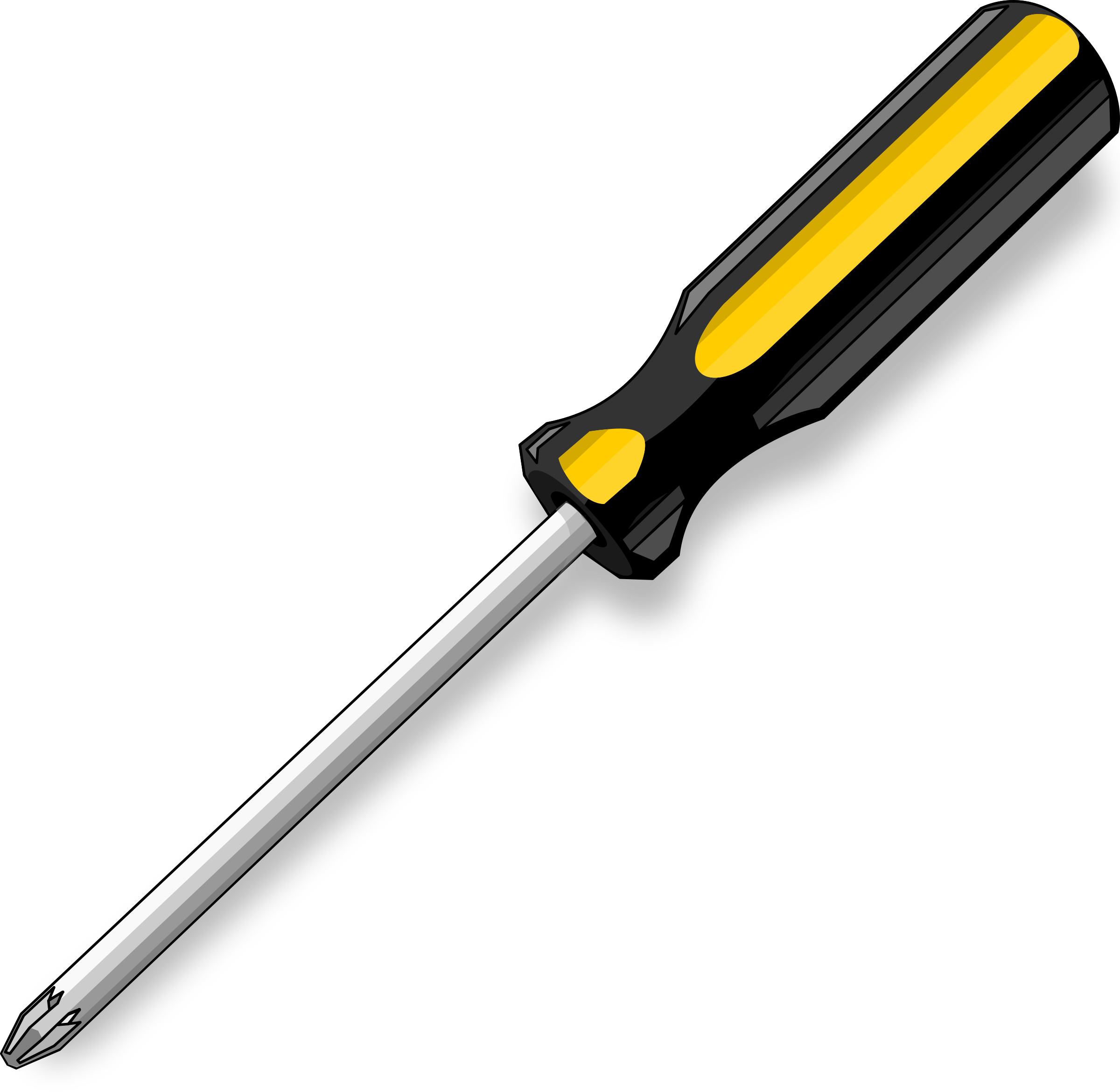 screwdriver clipart simple